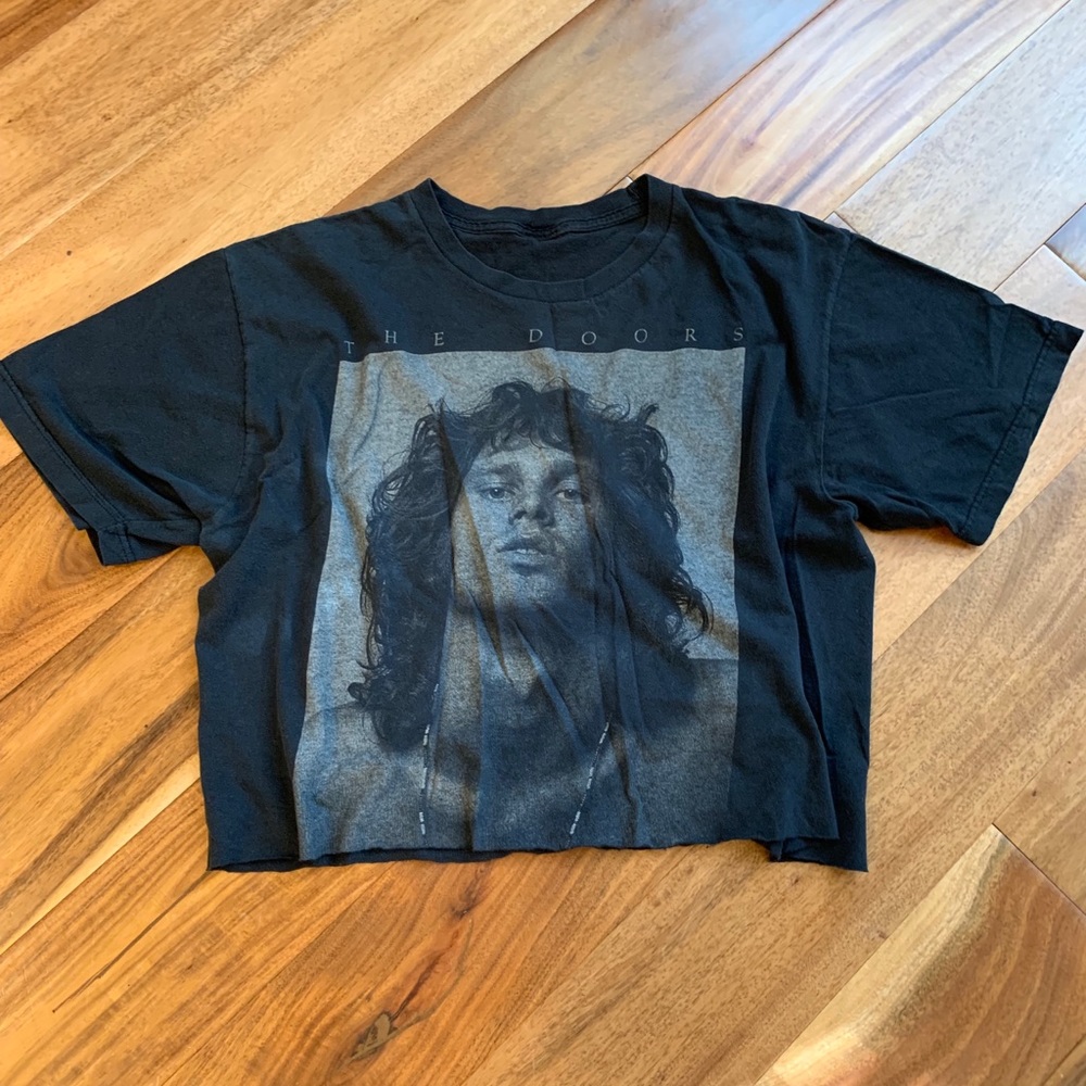 Vintage cropped T